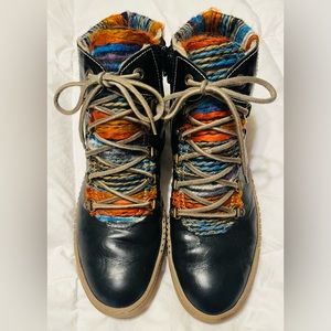 Josef Seibel Maren black leather boots. Size 41 / 10 NEW